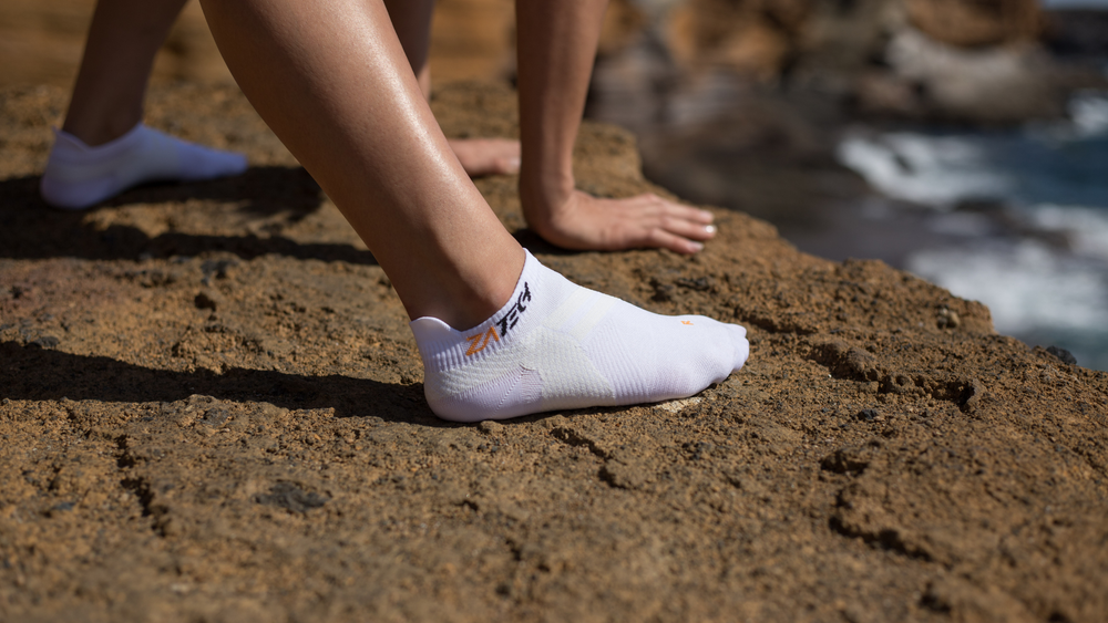 ZaTech compression socks: How compression socks help you remain active if you have Plantar Fasciitis. It's important!